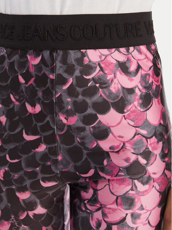 Versace Jeans Couture Versace Jeans Couture Leggings 80HAC101 JS552 Rózsaszín Slim Fit
