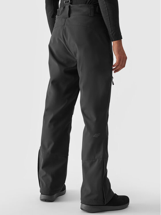 4F 4F Pantaloni da sci 4FWAW24TFTRM694-20S Nero Regular Fit