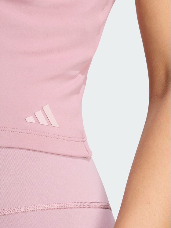 adidas adidas Top 167690 Fioletowy Fitted Fit