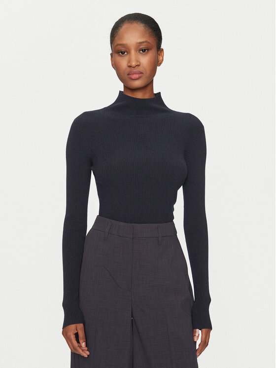 Weekend Max Mara Weekend Max Mara Dolcevita Zanzara 2425366052 Blu scuro Slim Fit