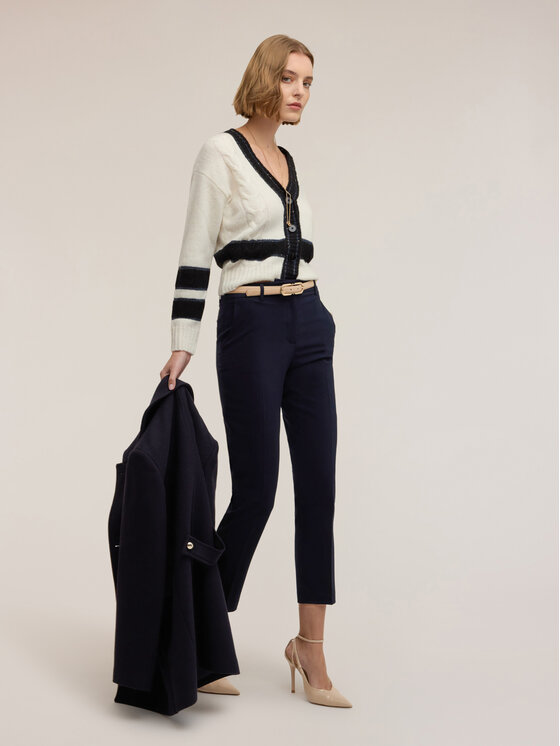 Motivi Motivi Maglione M037W003712N0S1 Bianco Regular Fit