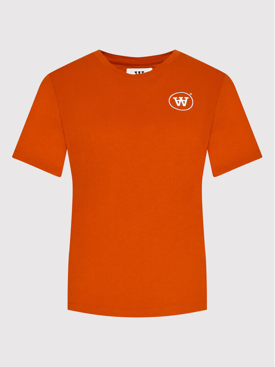 Wood Wood Wood Wood T-Shirt Mia Circle 10292501-2222 Κόκκινο Regular Fit