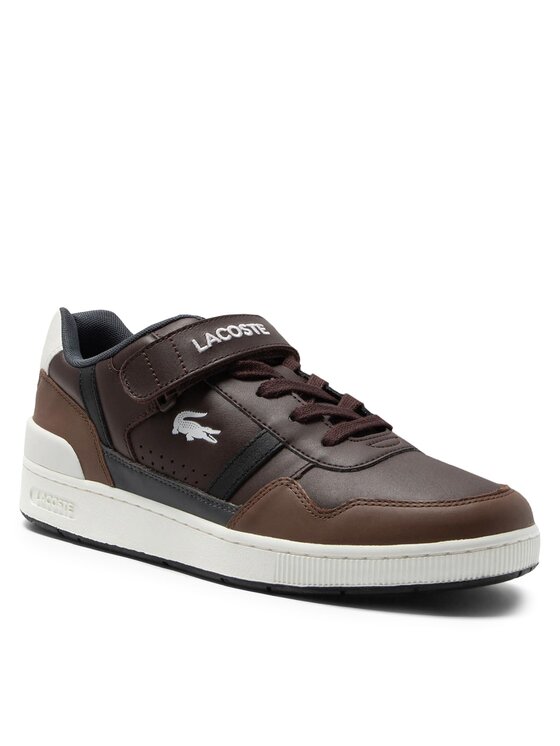 Lacoste chaymon noir marron hot sale