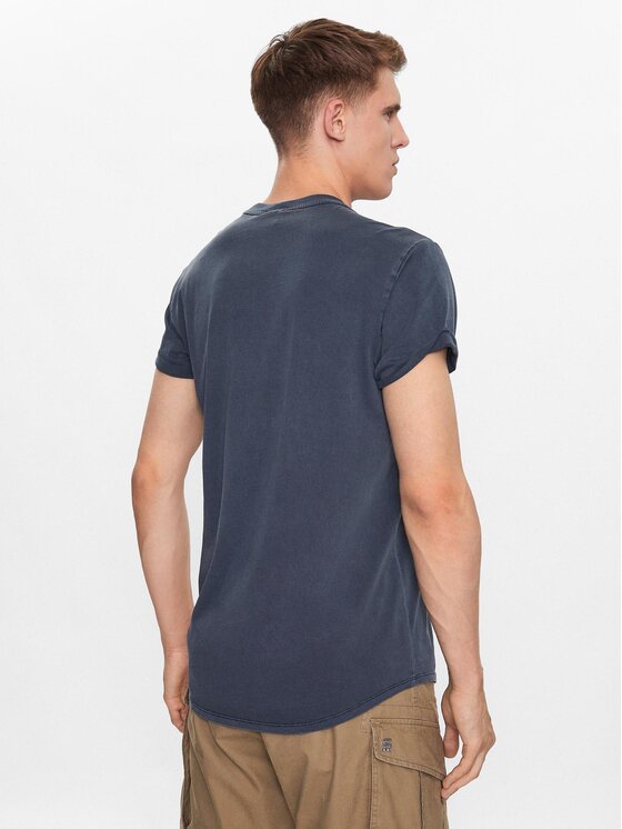 G-Star Raw G-Star Raw T-Shirt D16396-2653-D418 Niebieski Regular Fit
