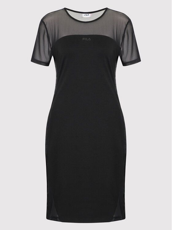 Fila Fila Kleid für den Alltag Nakia 688990 Schwarz Slim Fit