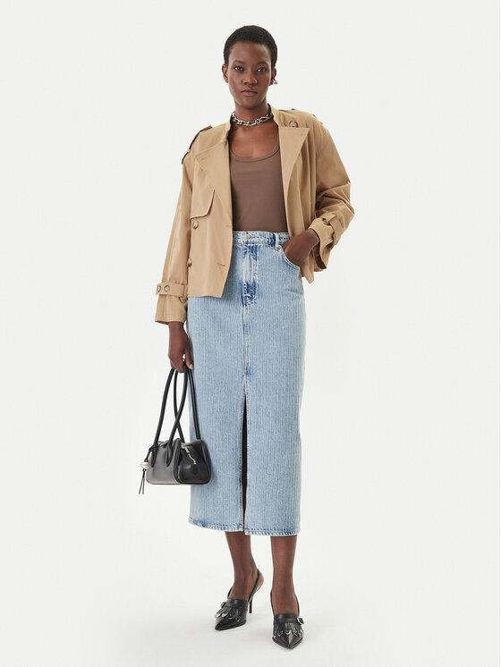 HUGO HUGO Jeansrock Gatje_4 50568239 Himmelblau Regular Fit