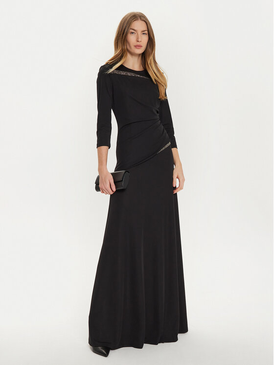 Rinascimento Rinascimento Õhtune kleit CFC0121168003 Must Regular Fit