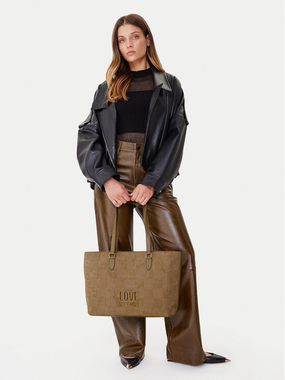 LOVE MOSCHINO LOVE MOSCHINO Käekott JC4123PP0NKB110A Beež