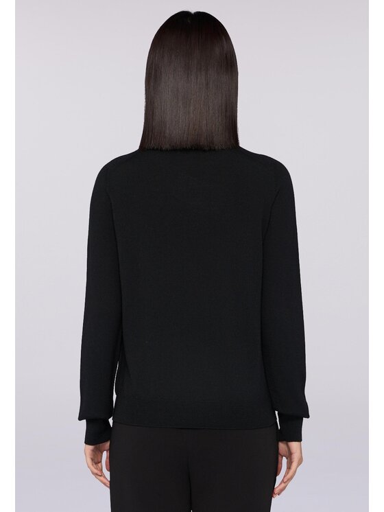 Trussardi Trussardi Cardigan M0106001164N033 Nero Regular Fit
