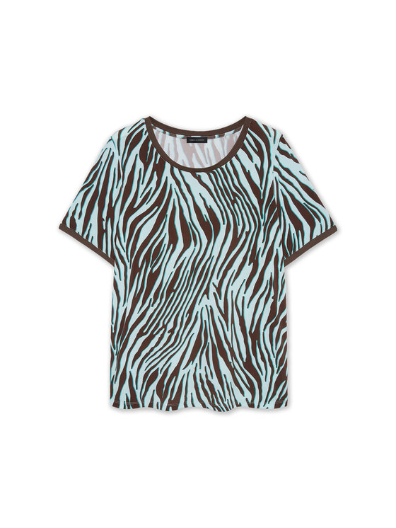 Fiorella Rubino Fiorella Rubino T-shirt G0ECL009346N0Z2 Marrone Regular Fit