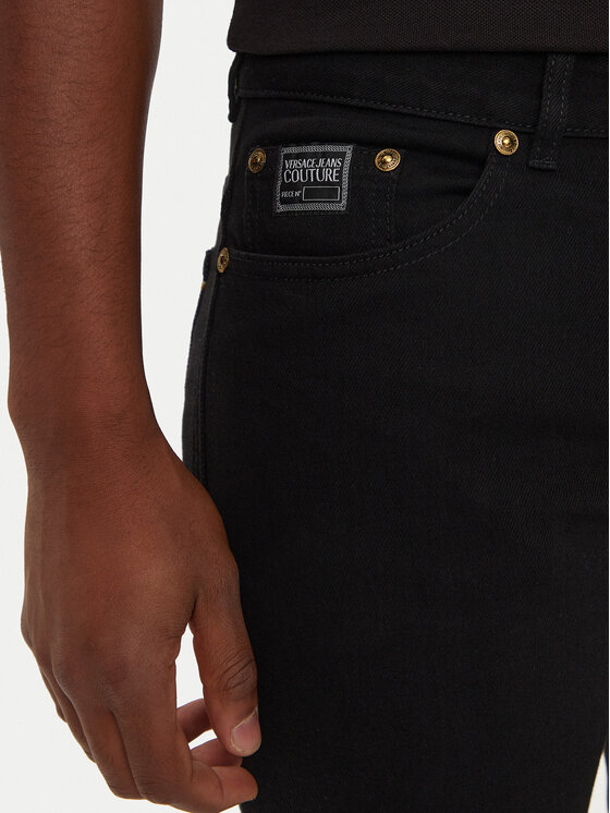 Versace Jeans Couture Versace Jeans Couture Traperice 77GAB5DM Crna Narrow Fit