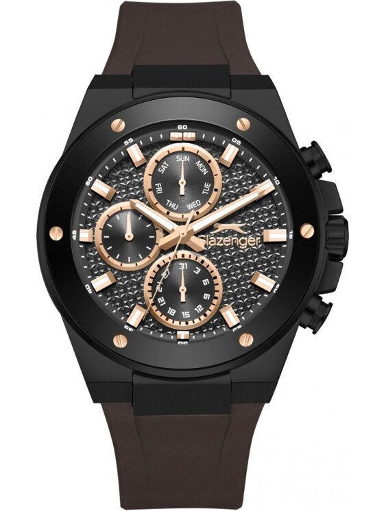 Slazenger Slazenger Zegarek SL.09.2557.2.05 Szary ciemny