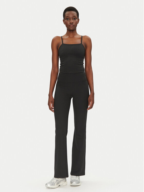 Girlfriend Collective Girlfriend Collective Top Rib Cami 1037 Czarny Slim Fit
