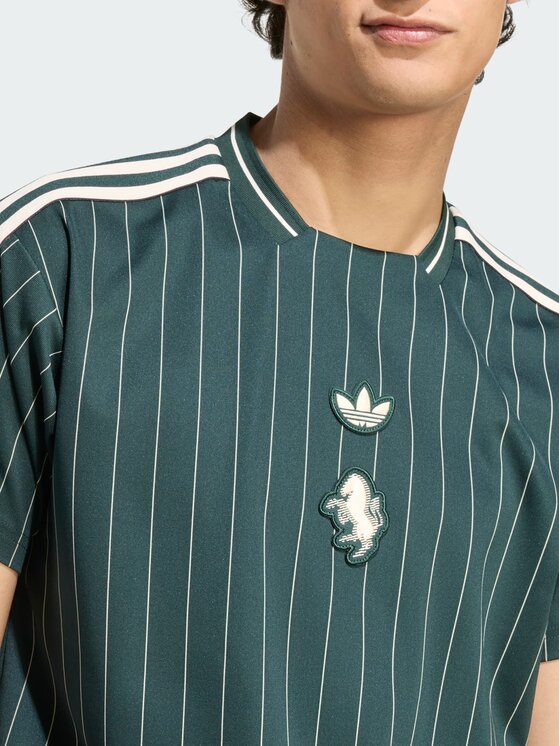 adidas adidas Koszulka techniczna Juventus Zielony Loose Fit