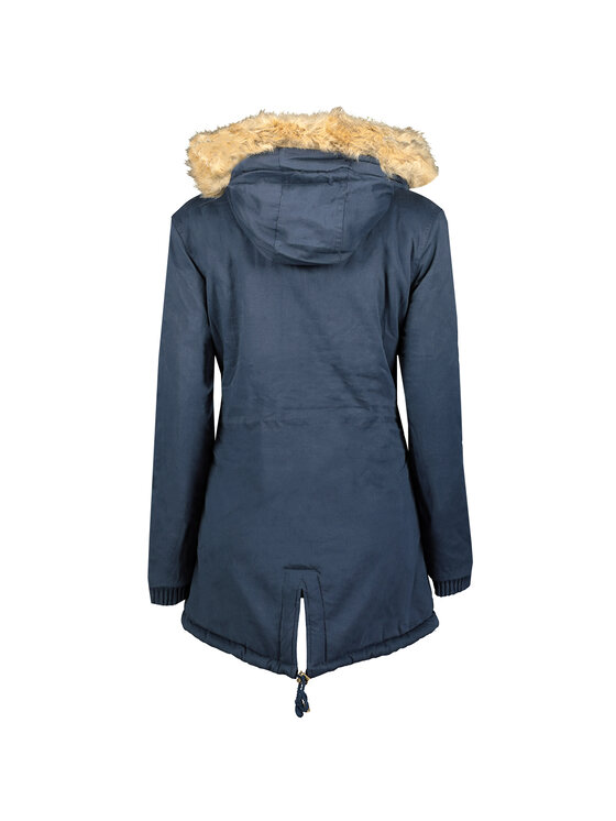Geographical Norway Geographical Norway Parka WQ833F/GN-NAVY Granatowy Reglan Fit