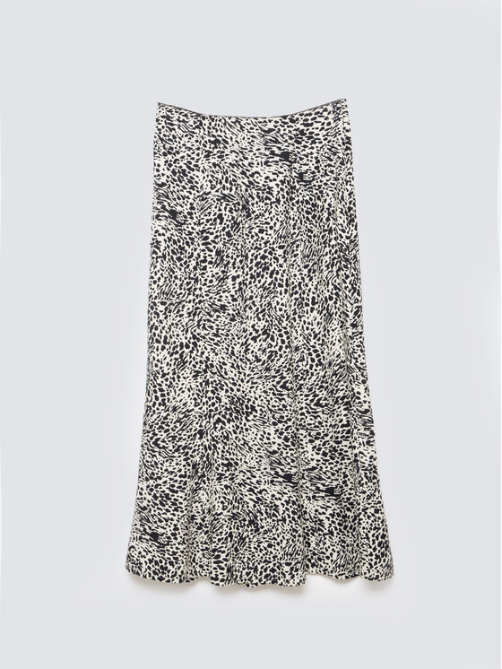 BIG STAR BIG STAR Spódnica midi ARCELIA Czarny Basic Fit