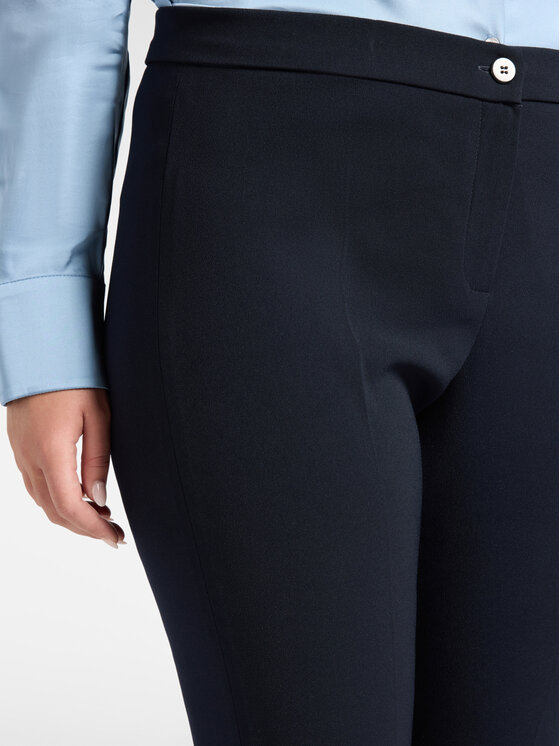 Elena Mirò Elena Mirò Pantaloni di tessuto P054P000581N034 Blu Slim Fit