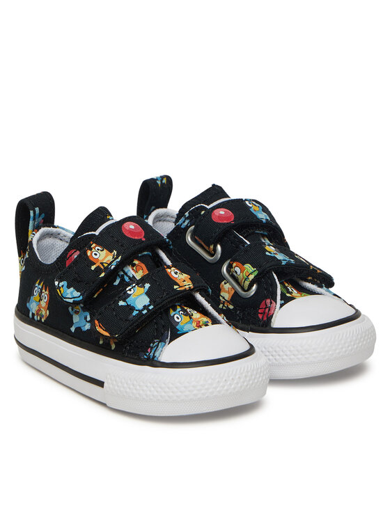 Converse Converse Modne superge Converse x Bluey Chuck Taylor All Star Easy On A16464C Črna