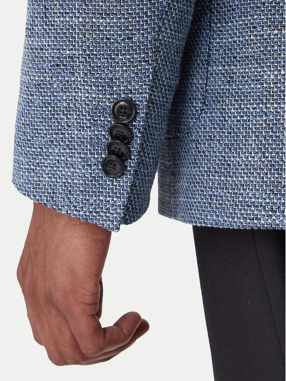 BOSS BOSS Піджак H-Hutson 50556910 Cиній Regular Fit