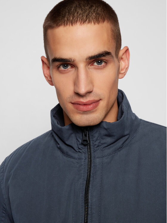 BOSS Boss Bomber striukė Odre-D 50440995 Tamsiai mėlyna Regular Fit