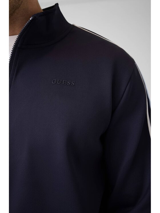Guess Guess Mikina 183092 Světle modrá Classic Fit