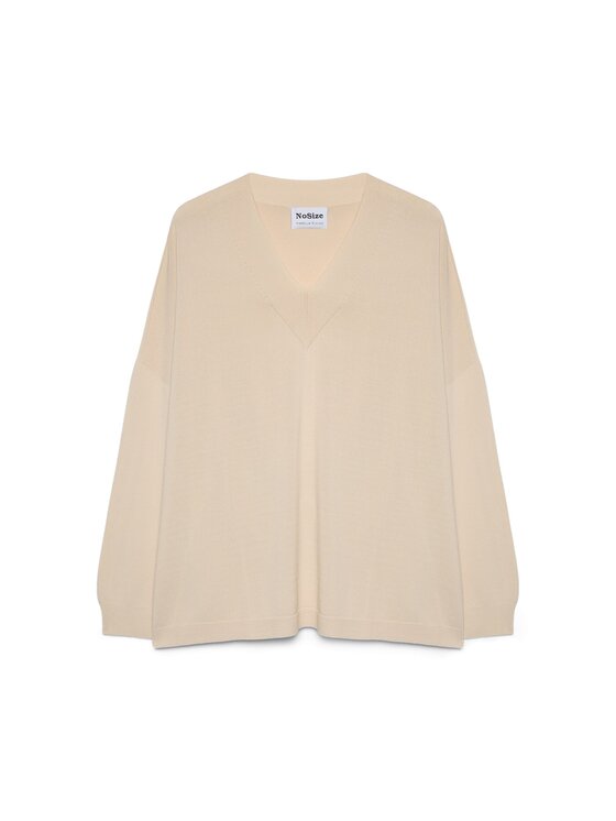 Fiorella Rubino Fiorella Rubino Maglione M248E002270N011 Crema A-Line Fit