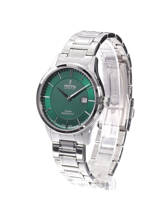 Festina Festina Zegarek F20067-5 Srebrny