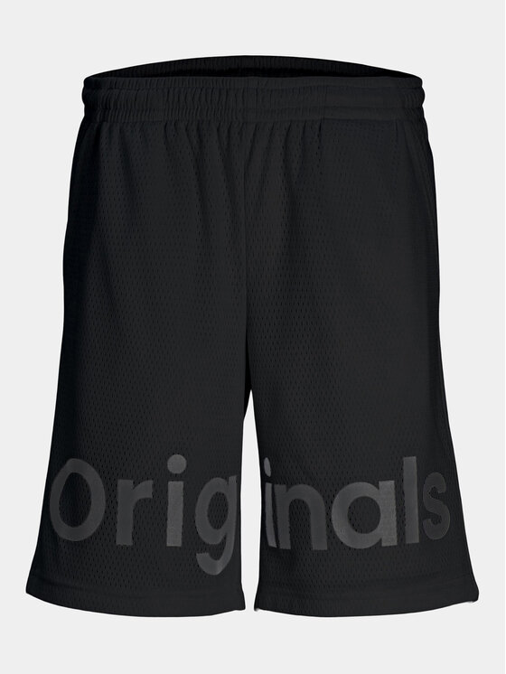 Jack&Jones Junior Pantaloncini sportivi Chicago 12254210 Nero Relaxed Fit, taglia : 164