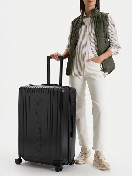 Hunter Hunter Veliki kofer CEO-HUNTER-L-001-08-BLACK Crna