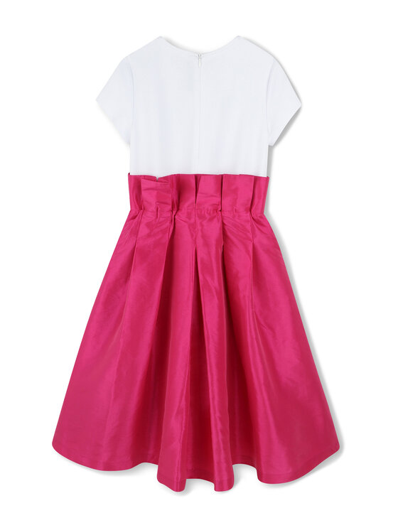 Karl Lagerfeld Kids Karl Lagerfeld Kids Sukienka codzienna Z30460 D Różowy Regular Fit