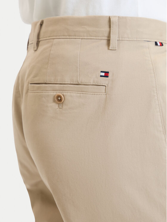 Tommy Hilfiger Tommy Hilfiger Pantaloni chino Denton Essential MW0MW40262 Bej Straight Fit