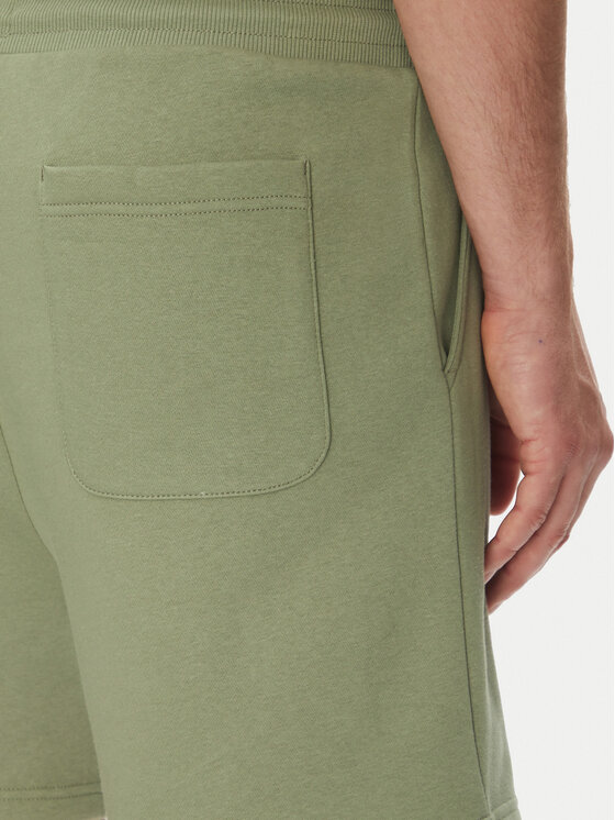 Tommy Jeans Tommy Jeans Pantaloni scurți sport Flag Beach DM0DM21931 Verde Regular Fit