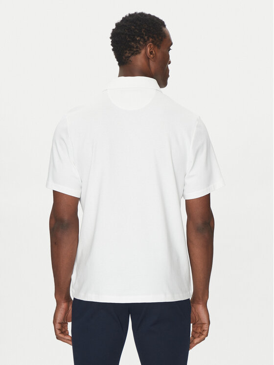Michael Kors Michael Kors Polo CS552GZH5J Biały Regular Fit