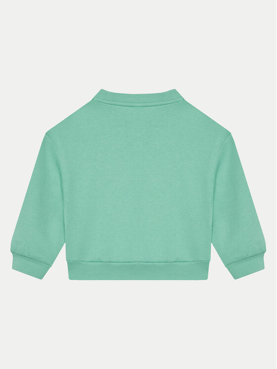 Gap Gap Majica dugih rukava 746173-00 Zelena Relaxed Fit
