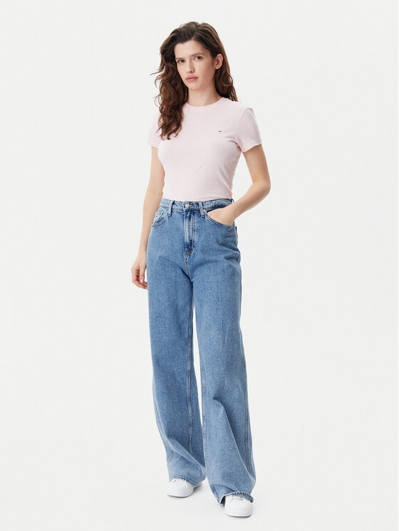 Tommy Jeans Tommy Jeans Set dveh majic DW0DW21366 Pisana Slim Fit