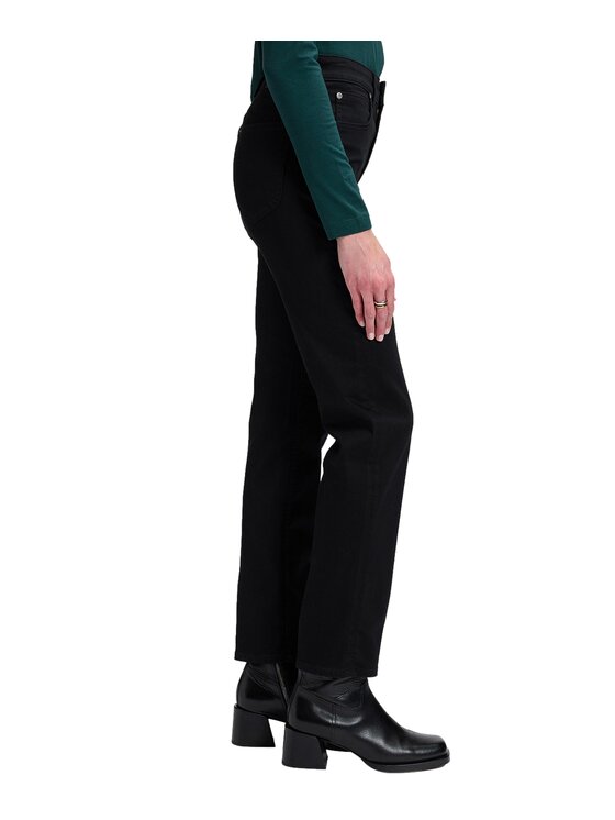 Lee Lee Jeansy 112387557 Czarny Straight Leg