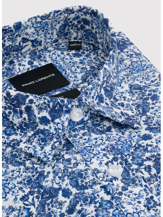 Pako Lorente Pako Lorente Koszula P26SF-1X-024 Niebieski Slim Fit
