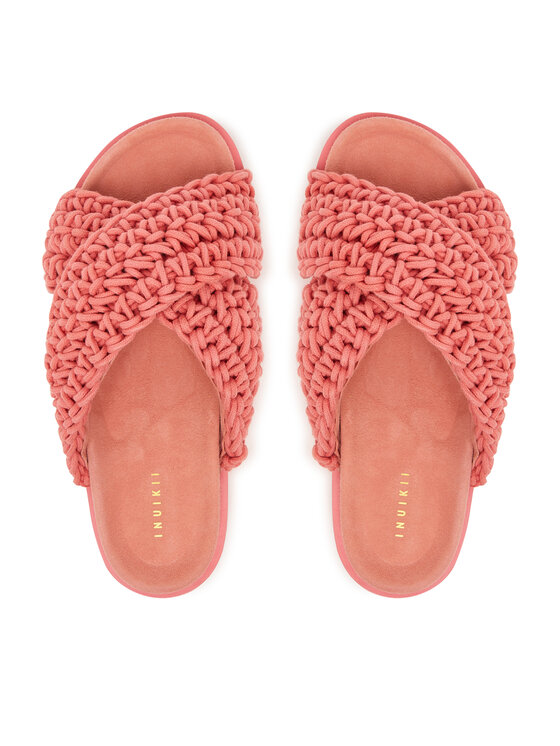 Inuikii Inuikii Papucs Woven 1004.003.0062 Rózsaszín