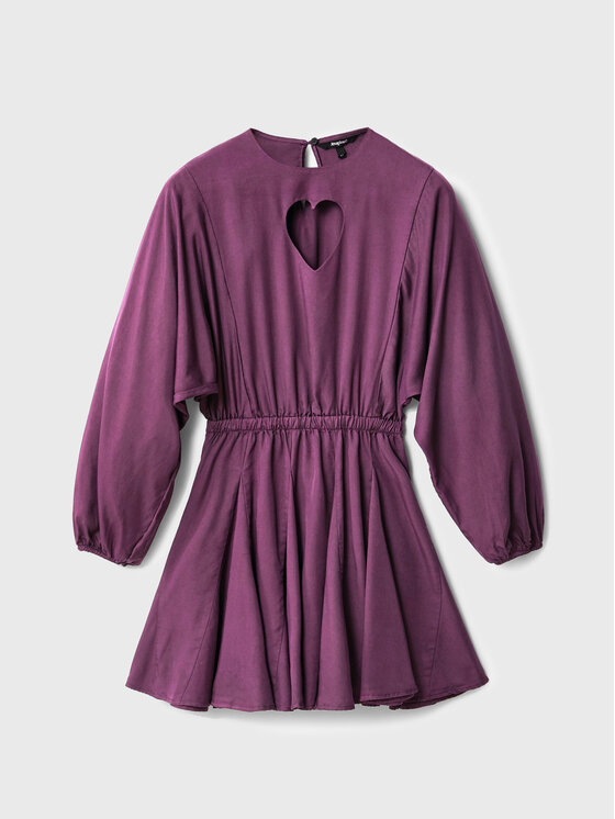 Desigual Desigual Kleid für den Alltag Frida 22WWVW31 Violett Regular Fit