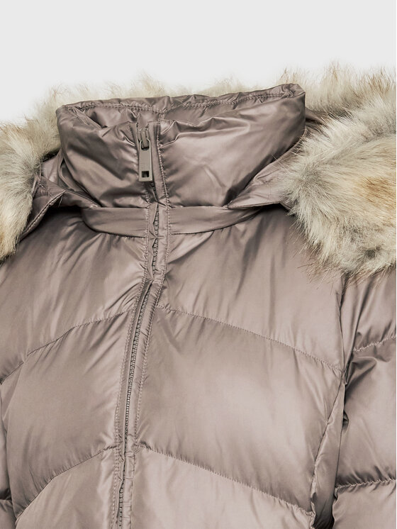 Calvin Klein Curve Calvin Klein Curve Pehelykabát Essential K20K205144 Barna Regular Fit