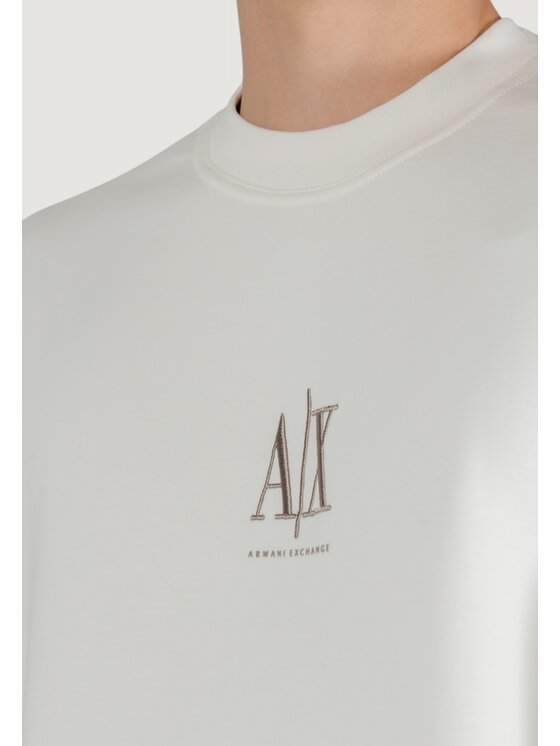 Armani Exchange Armani Exchange Bluza 28476 Biały Casual Fit