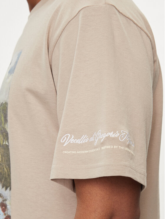 Redefined Rebel Redefined Rebel T-krekls Pedro 221166 Bēšs Regular Fit