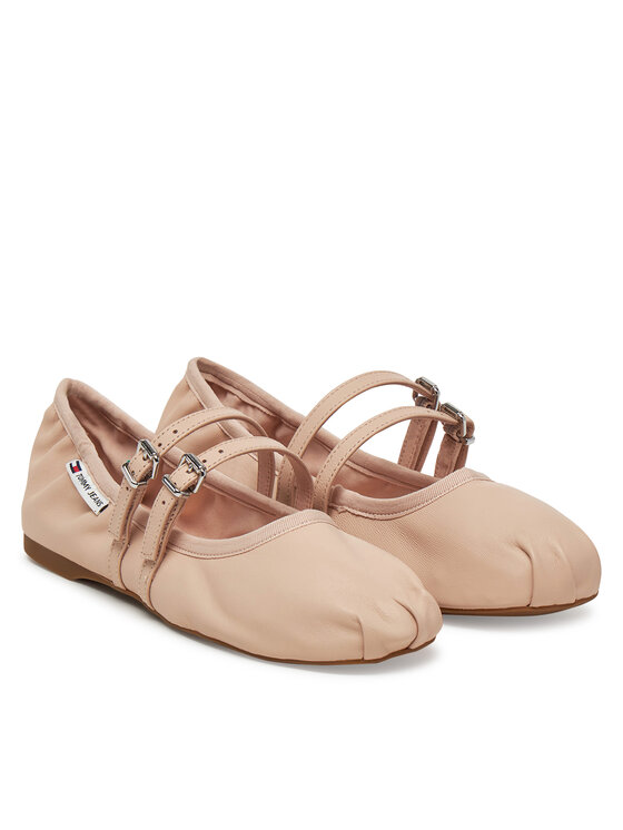 Tommy Jeans Tommy Jeans Балеринки Ballerina EN0EN02720 Розов