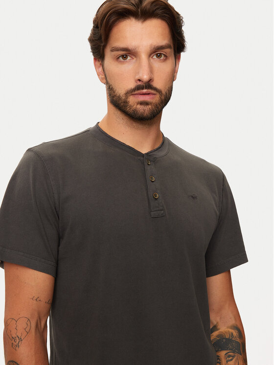 Mustang Mustang T-Shirt Austin 1015669 Grau Regular Fit