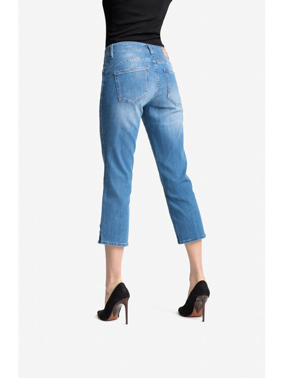 RJ Rocks Jeans RJ Rocks Jeans Jeansy Sabrina Niebieski Straight Leg