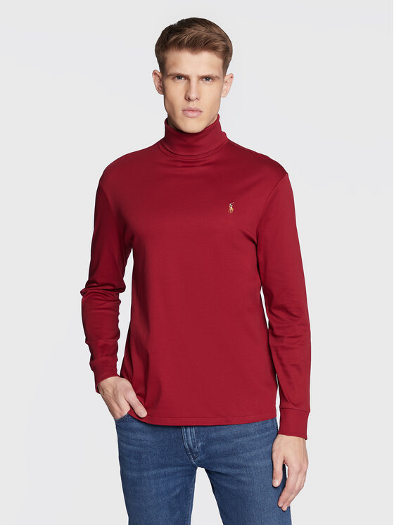 Polo Ralph Lauren Polo Ralph Lauren Dolčevita 710760126013 Tamnocrvena Regular Fit