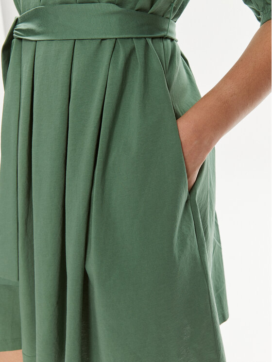 Weekend Max Mara Weekend Max Mara Každodenní šaty Jumbo 2415621072 Zelená Regular Fit