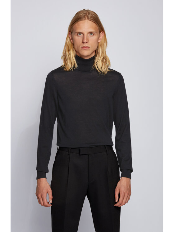 Boss Rolák Musso-P 50392083 Čierna Slim Fit