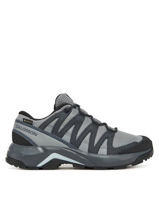 Salomon Trekingová obuv X-Adventure Recon Gore Tex L47813300 Sivá