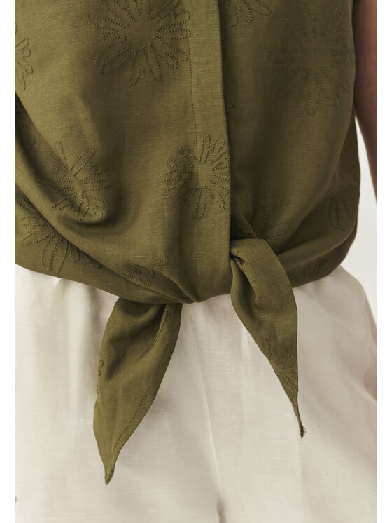 TATUUM TATUUM Koszula KAMA Khaki Classic Fit